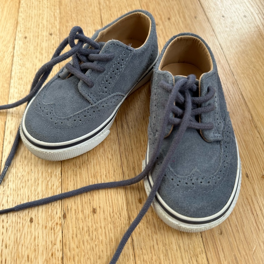 Janie and Jack Blue Dress Shoes